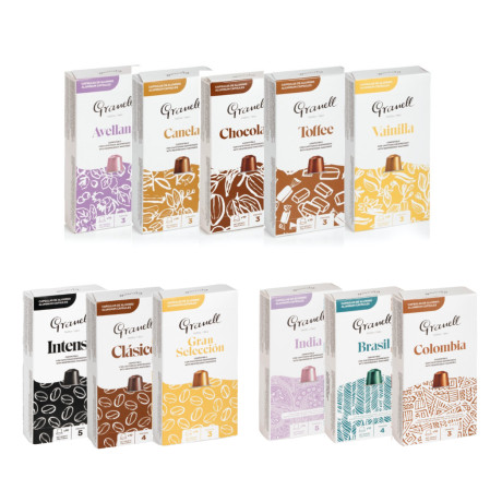 Pack Degustación Cápsulas aluminio