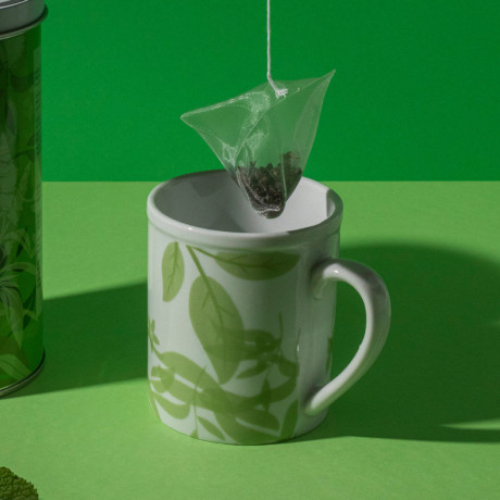 Taza de té con filtro - Verde 2