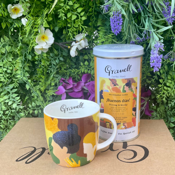 Caja Regalo Buenos dias- Regalo Gourmet para Amantes del Cafe