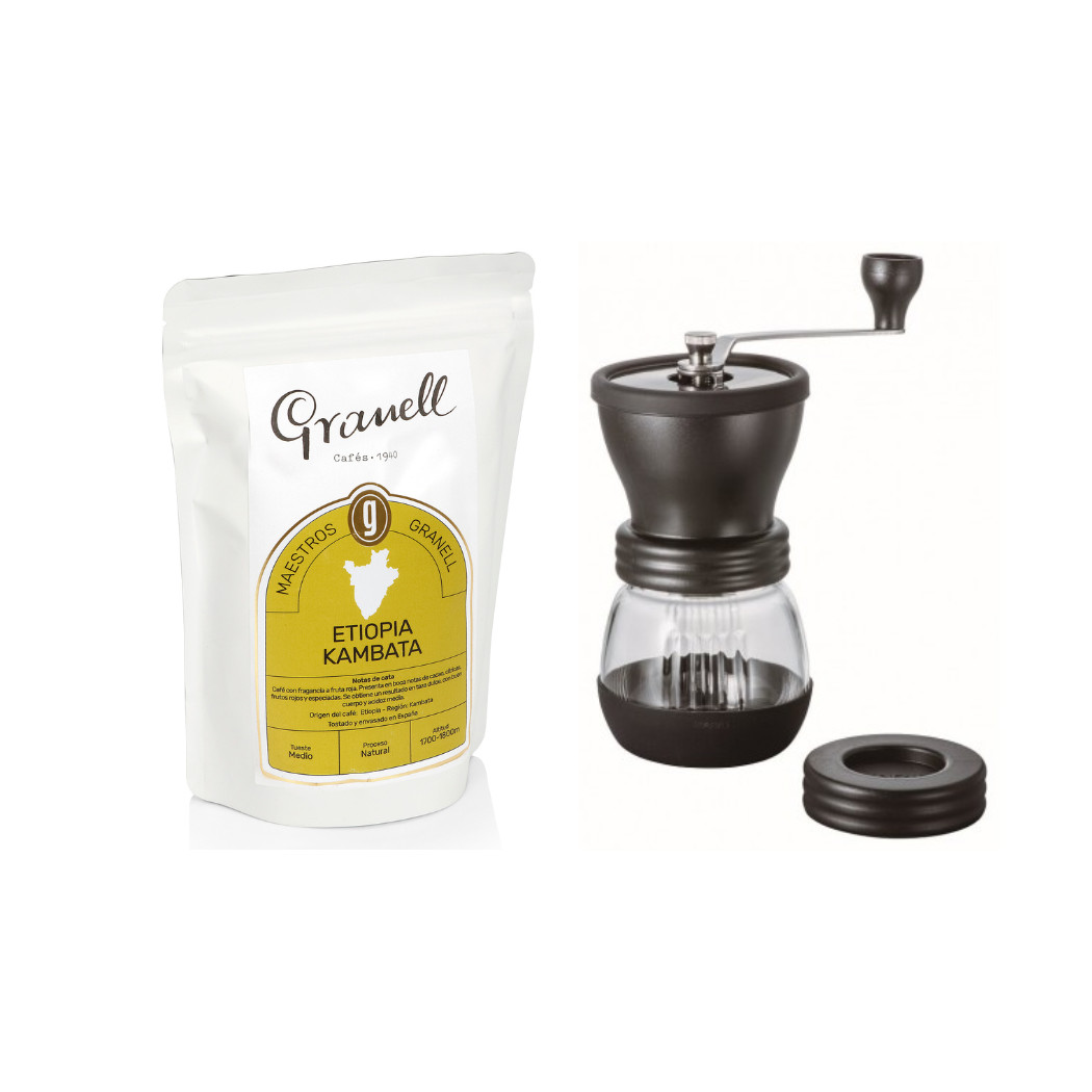 Grinder and Specialty Coffee Pack