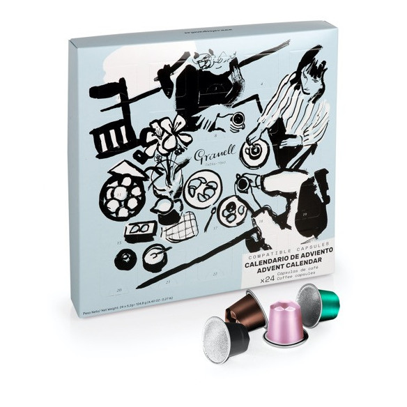 Advent Calendar Coffee Capsules Pack