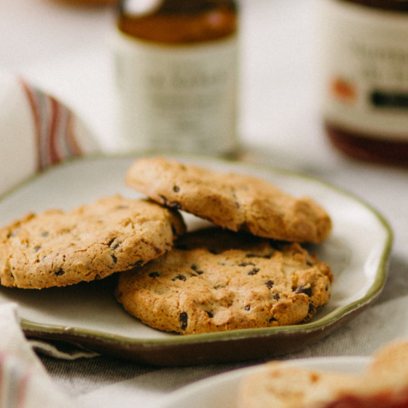 Çikolatalı Parçacıklı Kurabiye