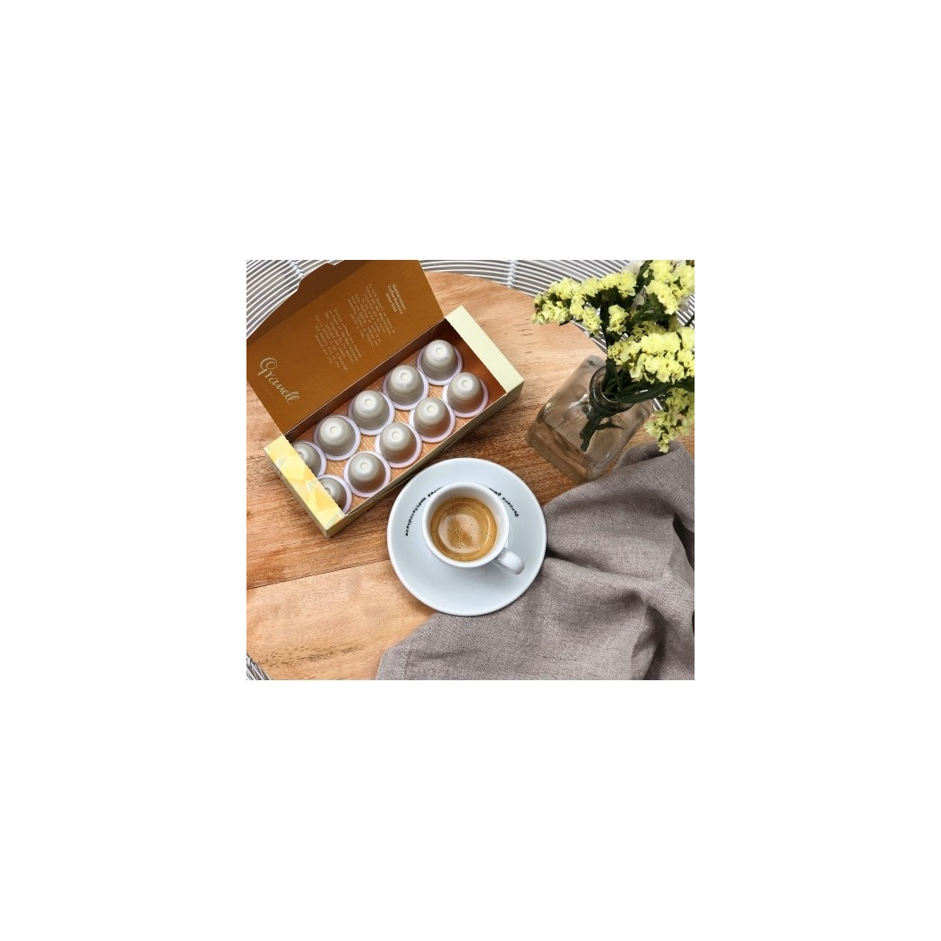 Taza y Plato para Café con leche - Cafès Novell