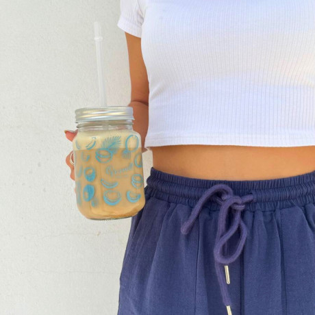 Coconut Design Jar 2