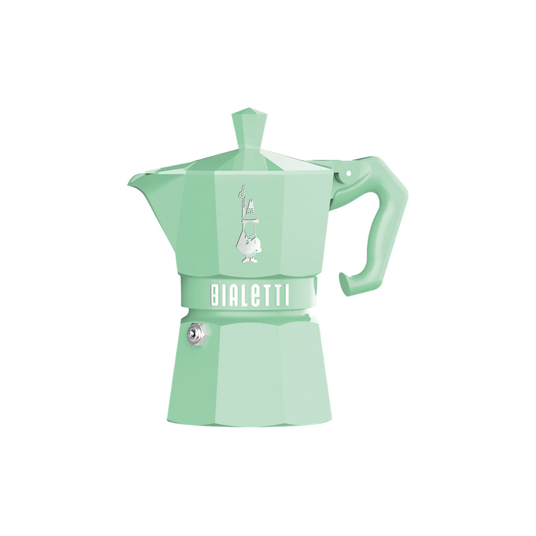 Green Bialetti Coffee Maker