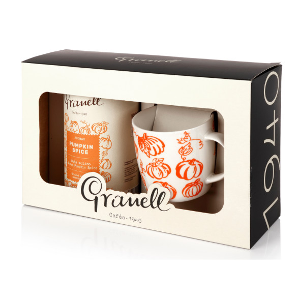 Coffret Cadeau Café Pumpkin Spice & Mug