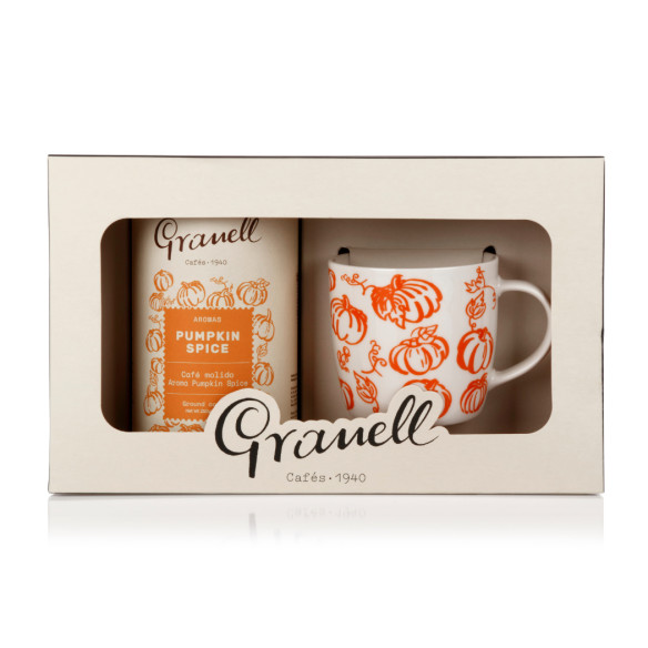 Coffret Cadeau Café Pumpkin Spice & Mug