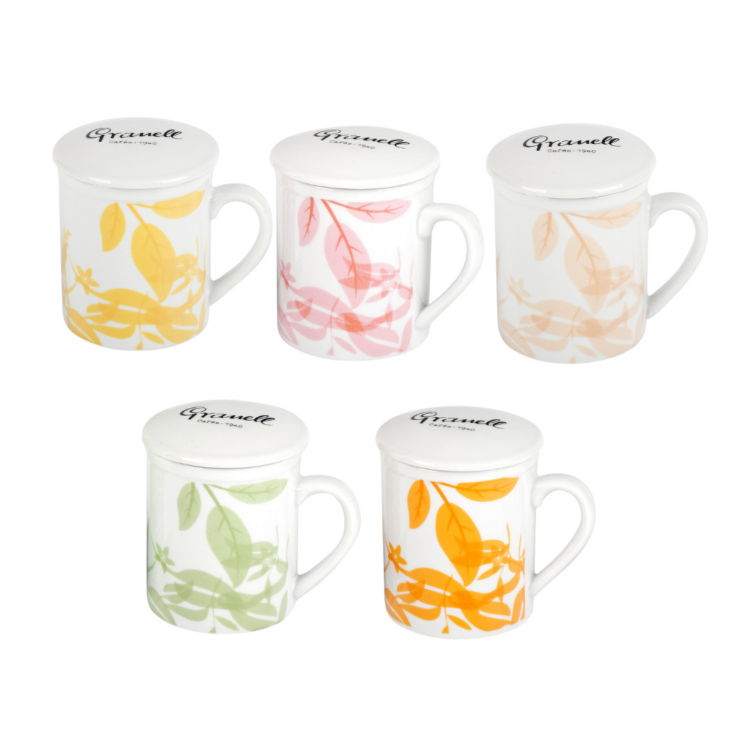 Conjunto de 5 Tazas de Infusiones