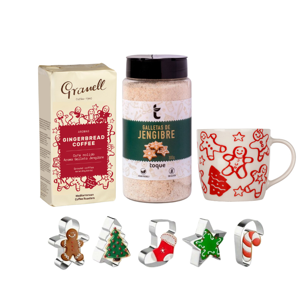 Pack Regalo Café Aroma y Preparado para Cookies