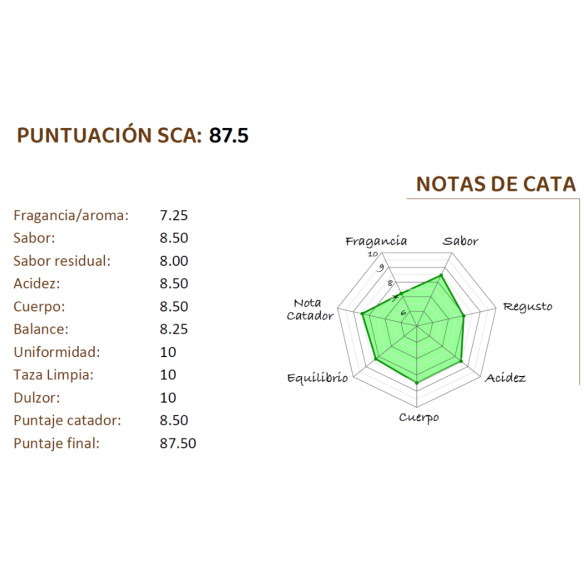 Café Colombia Geisha Huila 125g