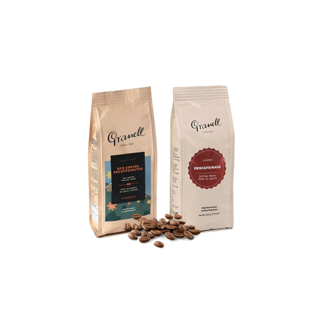 Pack de Café Descafeinado en Grano