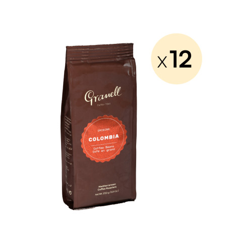 Café Colombia en grano 12 unidades