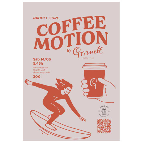Coffee motion Paddle Surf - Amanecer
