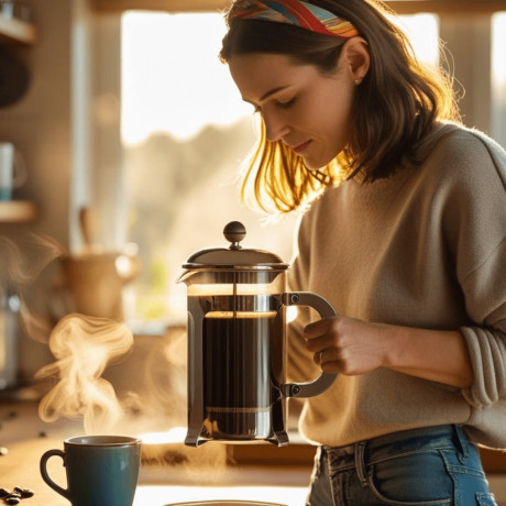 French Press Coffee Maker 2