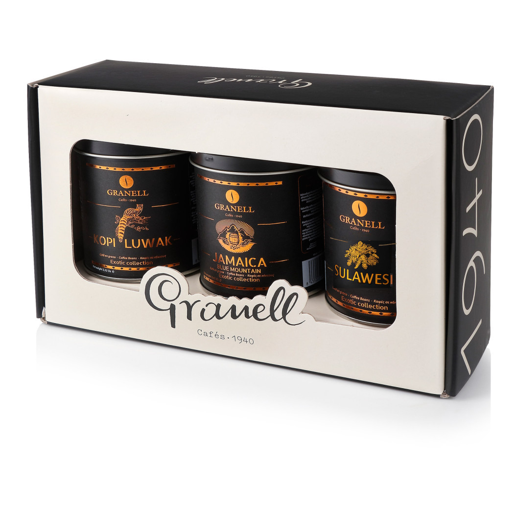 Coffret Cafés Exotiques – Kopi Luwak,...