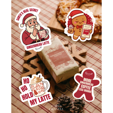 Kesimli Çıkartma Seti – Gingerbread Özel Serisi 2