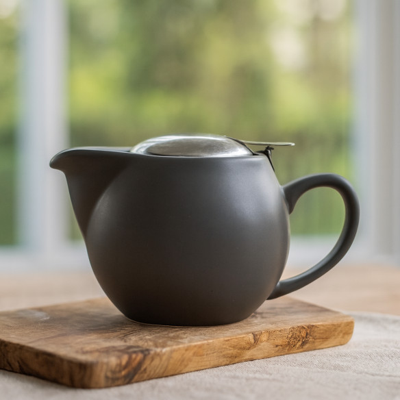 Tetera Zaara Gris – Porcelana 0,50 L