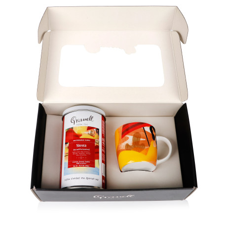 Coffret Siesta – Café Décaféiné Moulu + Tasse 2