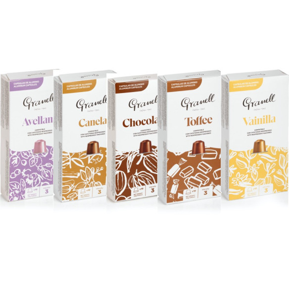 sabores capsulas nespresso