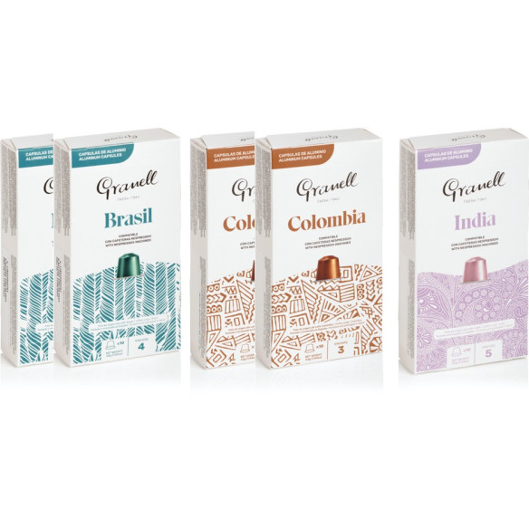 Pack Orígenes -Brasil/India/Colombia