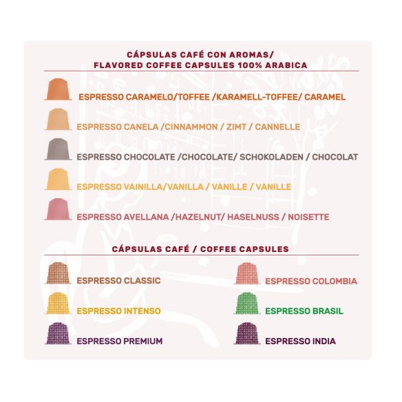 Calendario Adviento Cápsulas Café