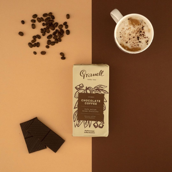 Ground Coffee Chocolate