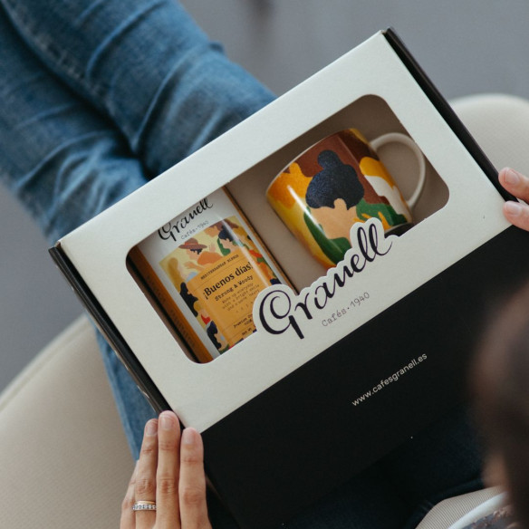 Caja Regalo Buenos dias- Regalo Gourmet para Amantes del Cafe