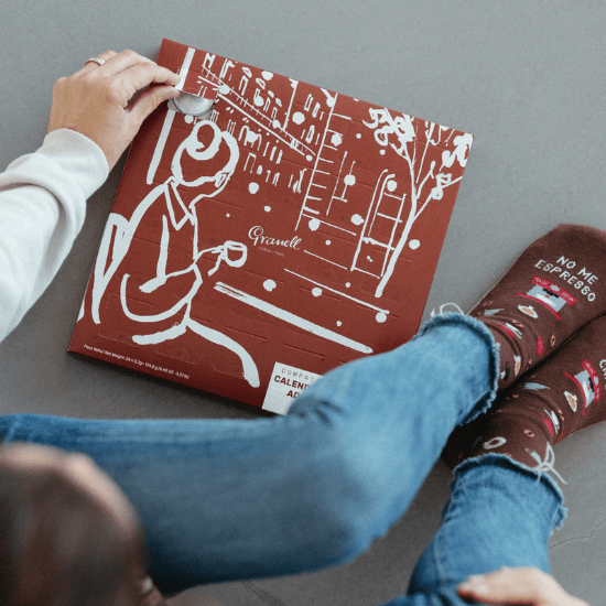 calendario adviento cafe