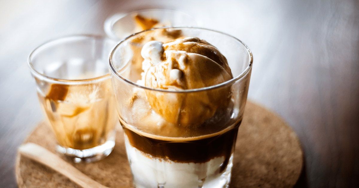 Affogato de Horchata